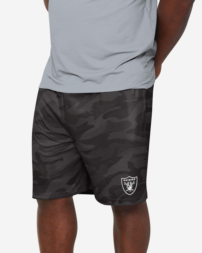 Las Vegas Raiders Cool Camo Training Shorts FOCO S - FOCO.com