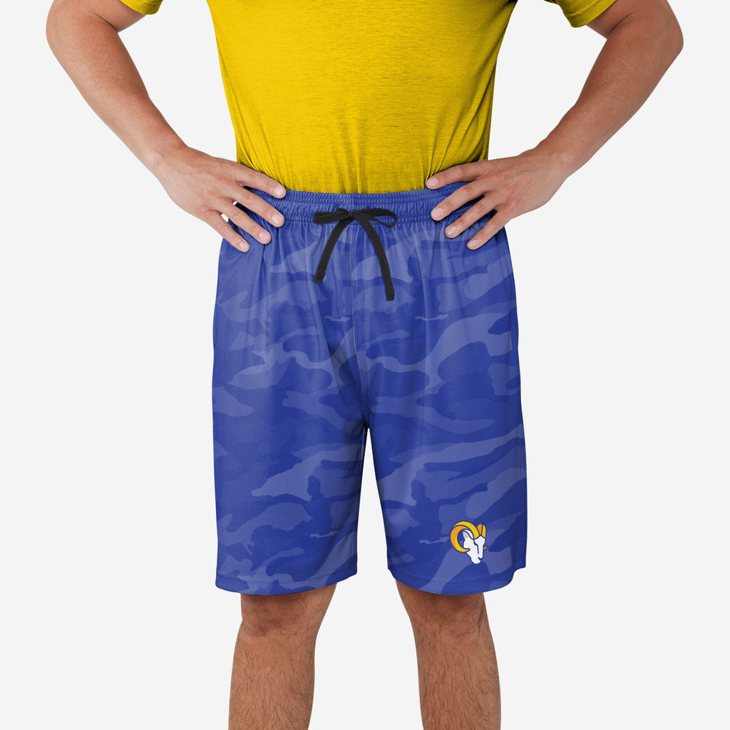 Los Angeles Rams Cool Camo Training Shorts FOCO - FOCO.com