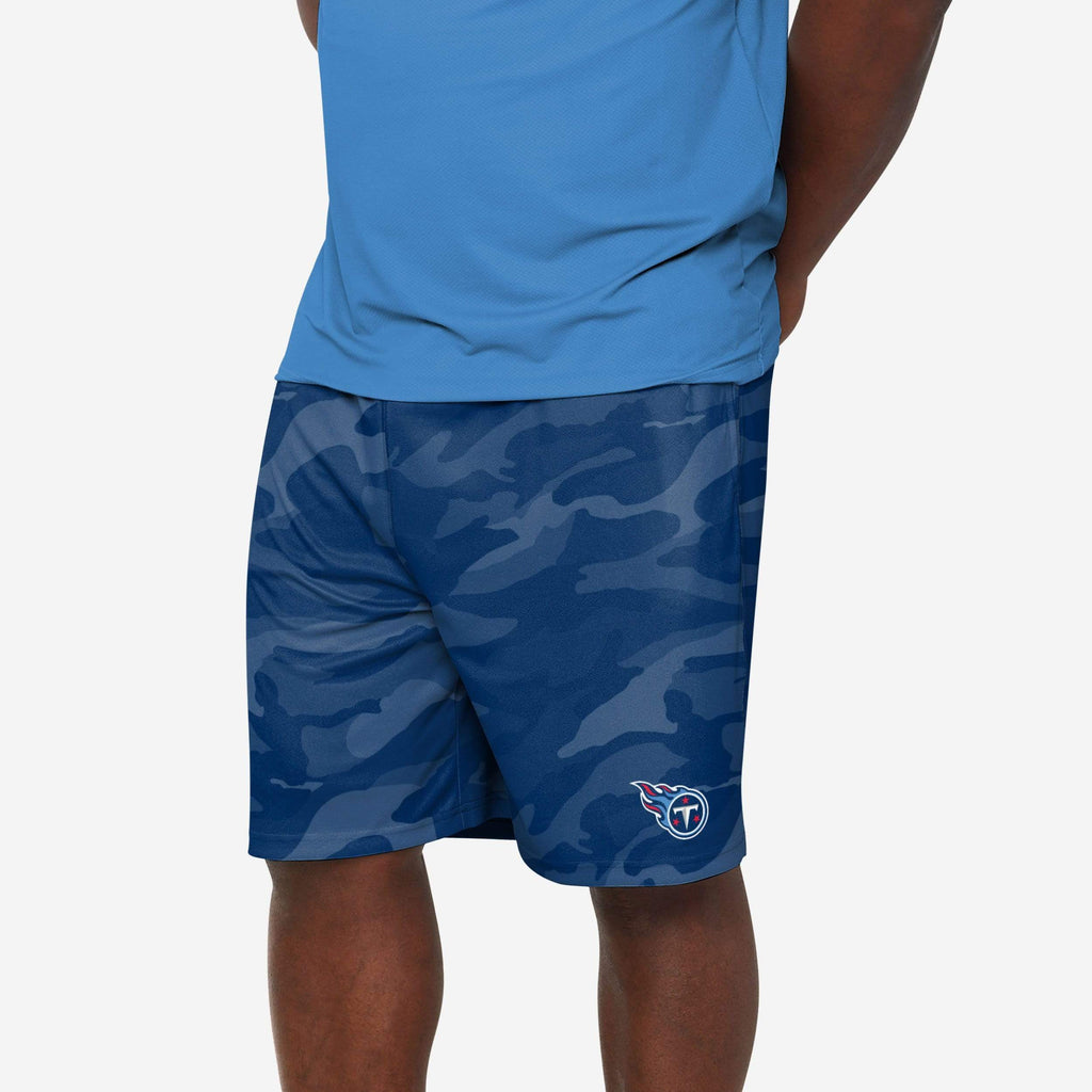 Tennessee Titans Cool Camo Training Shorts FOCO S - FOCO.com