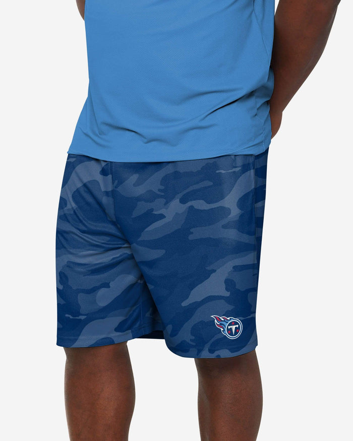 Tennessee Titans Cool Camo Training Shorts FOCO S - FOCO.com