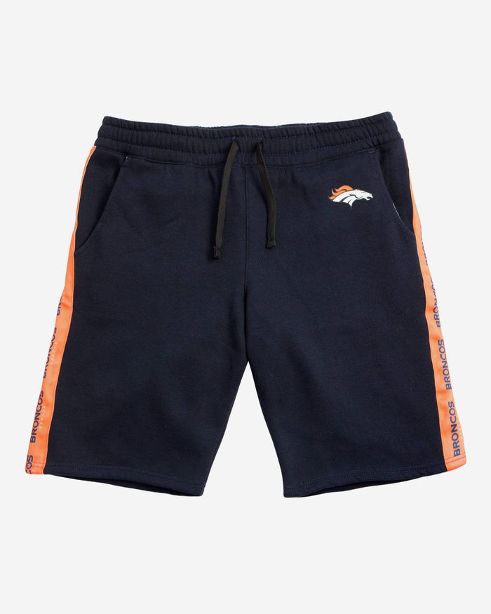 Denver Broncos Lazy Lounge Fleece Shorts FOCO - FOCO.com