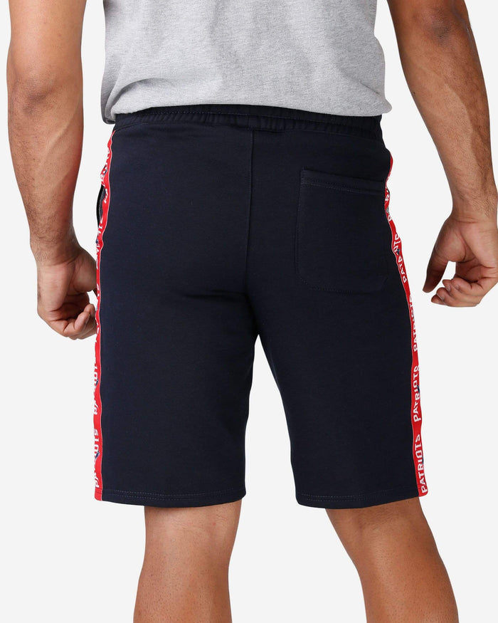 New England Patriots Lazy Lounge Fleece Shorts FOCO - FOCO.com