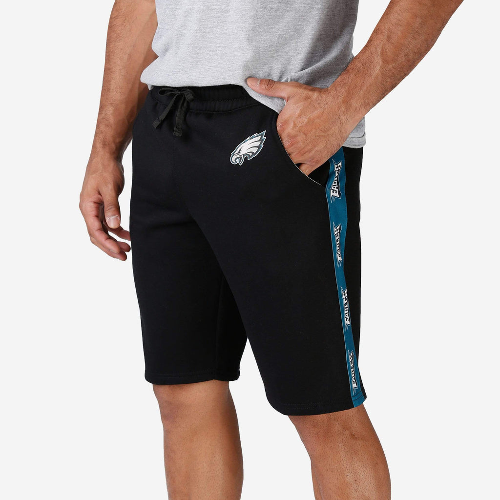 Philadelphia Eagles Lazy Lounge Fleece Shorts FOCO S - FOCO.com