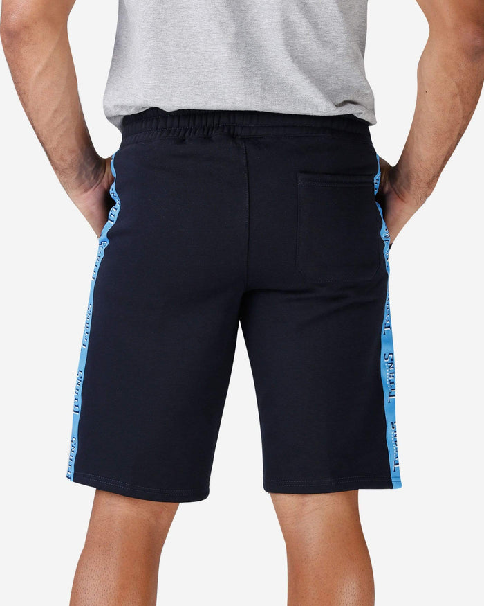 Tennessee Titans Lazy Lounge Fleece Shorts FOCO - FOCO.com