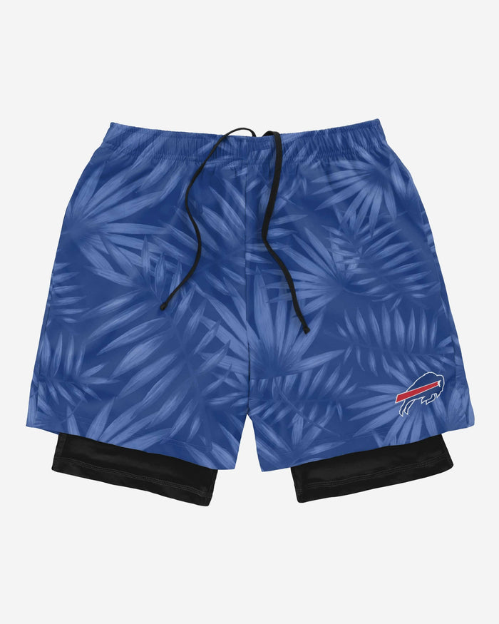 Buffalo Bills Floral Black Liner Shorts FOCO - FOCO.com