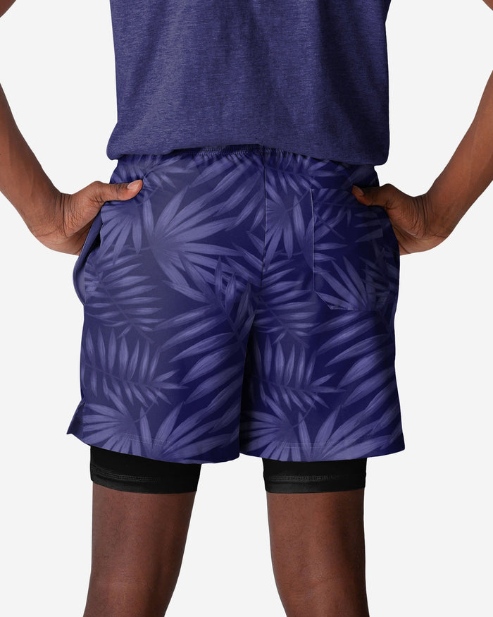 Baltimore Ravens Floral Black Liner Shorts FOCO - FOCO.com