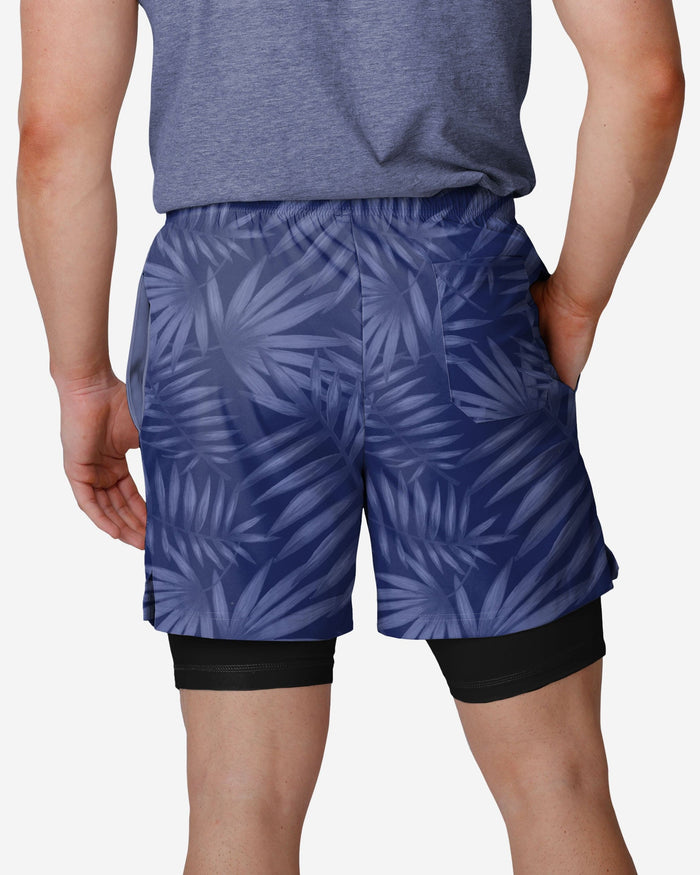 New York Giants Floral Black Liner Shorts FOCO - FOCO.com