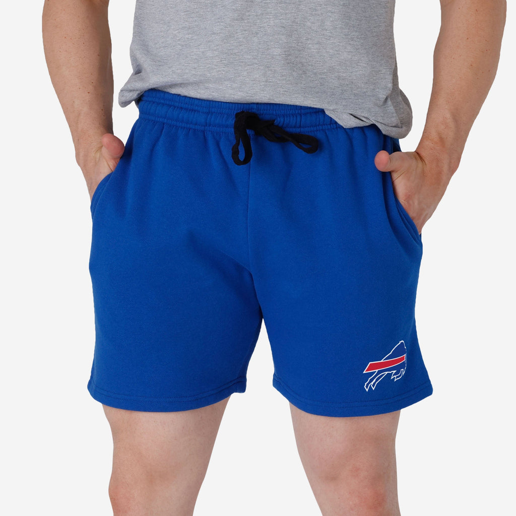 Buffalo Bills Solid Fleece Shorts FOCO S - FOCO.com