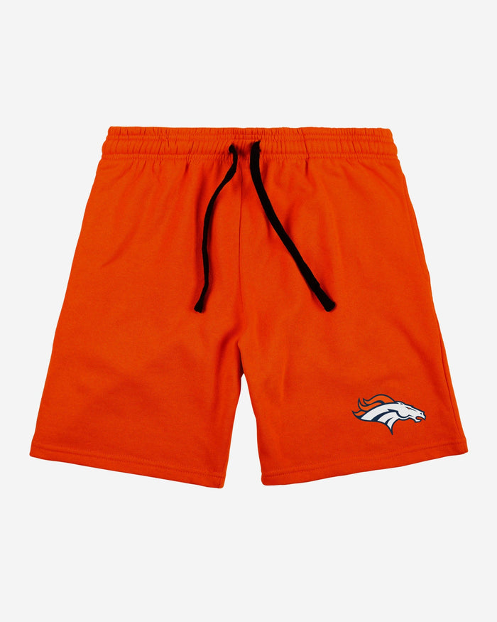 Denver Broncos Solid Fleece Shorts FOCO - FOCO.com