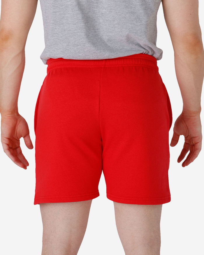 Kansas City Chiefs Solid Fleece Shorts FOCO - FOCO.com