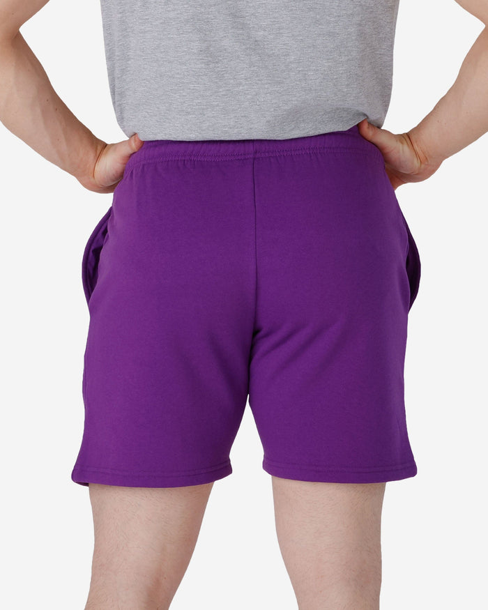 Minnesota Vikings Solid Fleece Shorts FOCO - FOCO.com