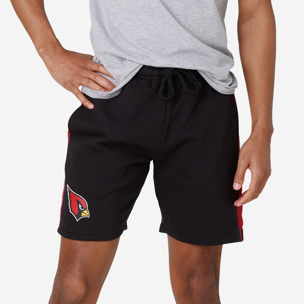 Arizona Cardinals Side Stripe Fleece Shorts FOCO S - FOCO.com