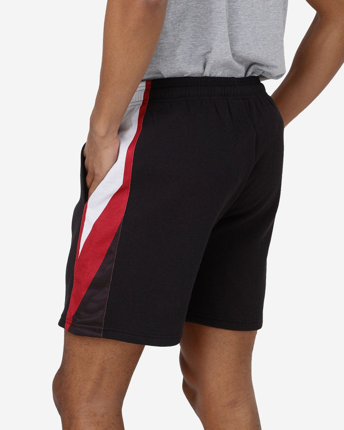 Arizona Cardinals Side Stripe Fleece Shorts FOCO - FOCO.com