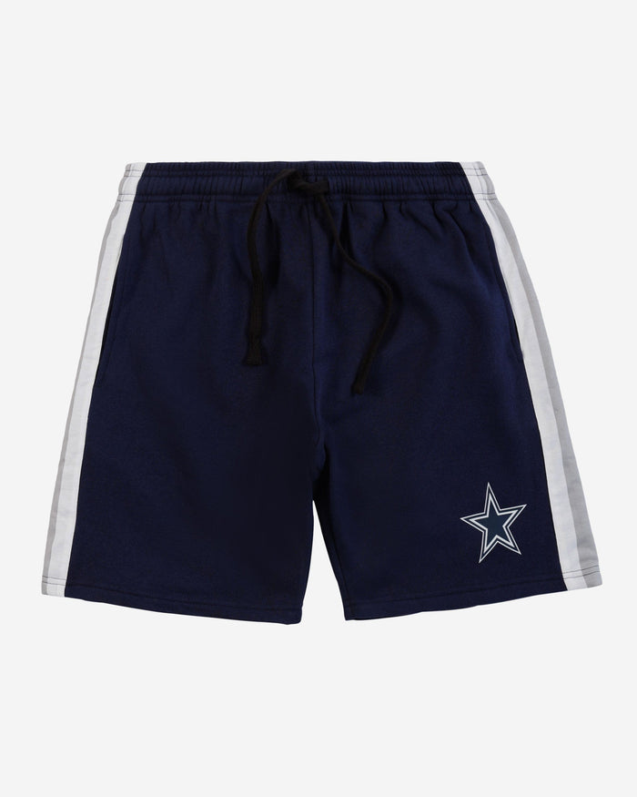 Dallas Cowboys Side Stripe Fleece Shorts FOCO - FOCO.com