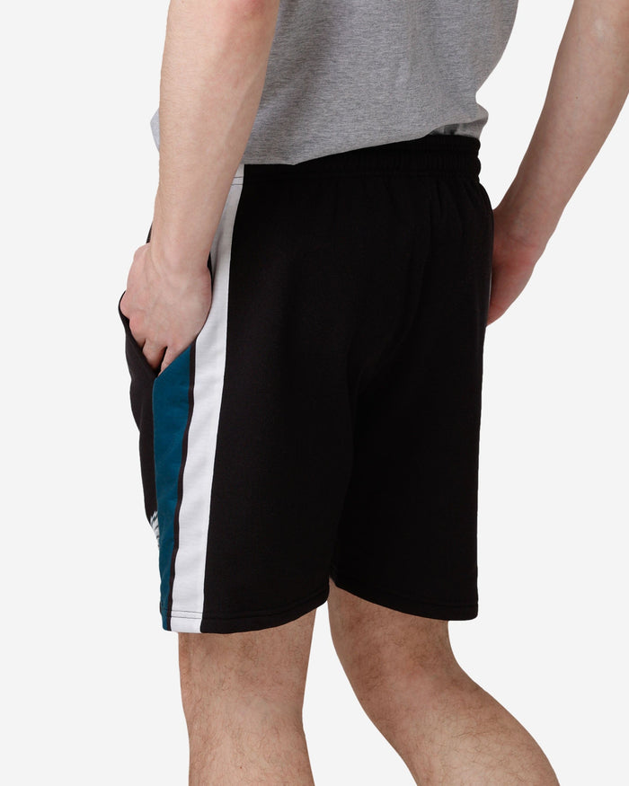 Philadelphia Eagles Side Stripe Fleece Shorts FOCO - FOCO.com