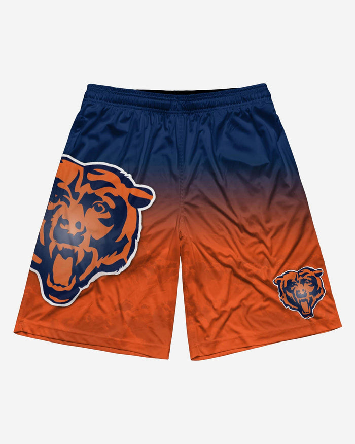 Chicago Bears Gradient Big Logo Training Shorts FOCO - FOCO.com