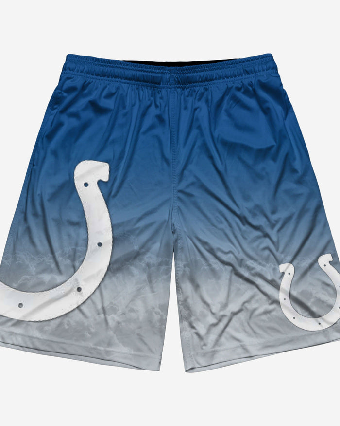 Indianapolis Colts Gradient Big Logo Training Shorts FOCO - FOCO.com