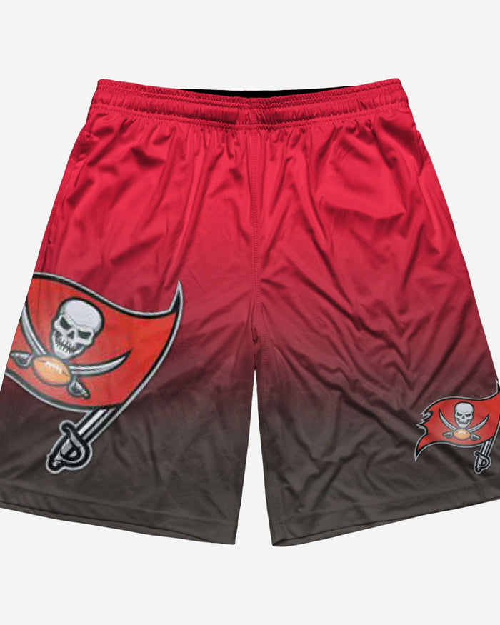 Tampa Bay Buccaneers Gradient Big Logo Training Shorts FOCO - FOCO.com