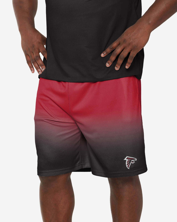 Atlanta Falcons Game Ready Gradient Training Shorts FOCO S - FOCO.com