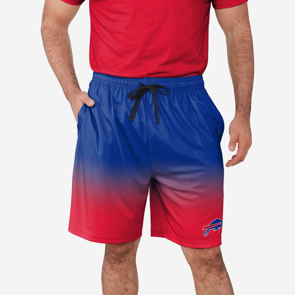 Buffalo Bills Game Ready Gradient Training Shorts FOCO S - FOCO.com