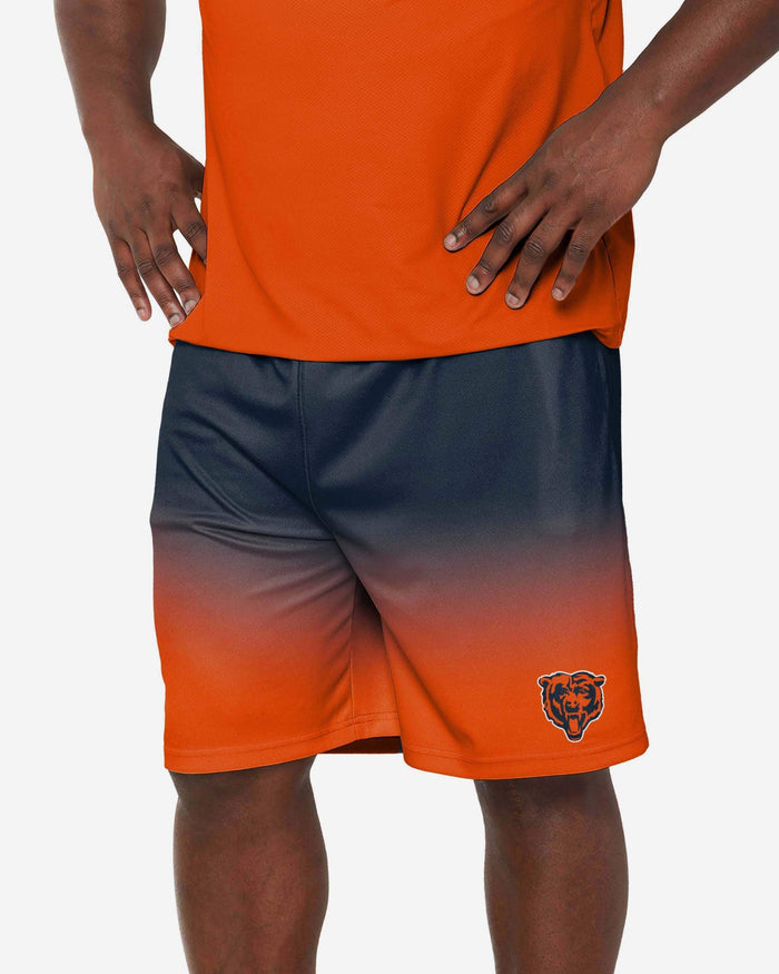 Chicago Bears Game Ready Gradient Training Shorts FOCO S - FOCO.com