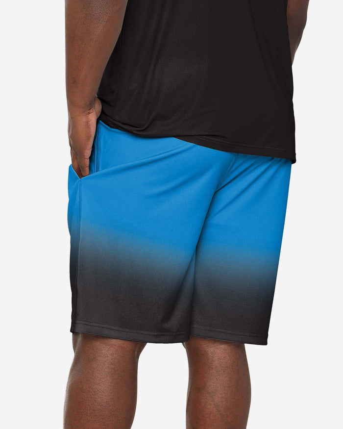 Carolina Panthers Game Ready Gradient Training Shorts FOCO - FOCO.com