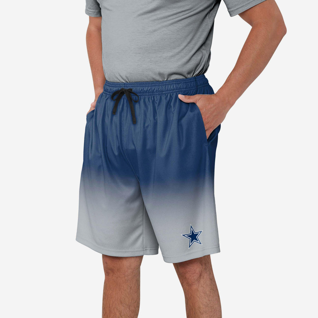 Dallas Cowboys Game Ready Gradient Training Shorts FOCO S - FOCO.com