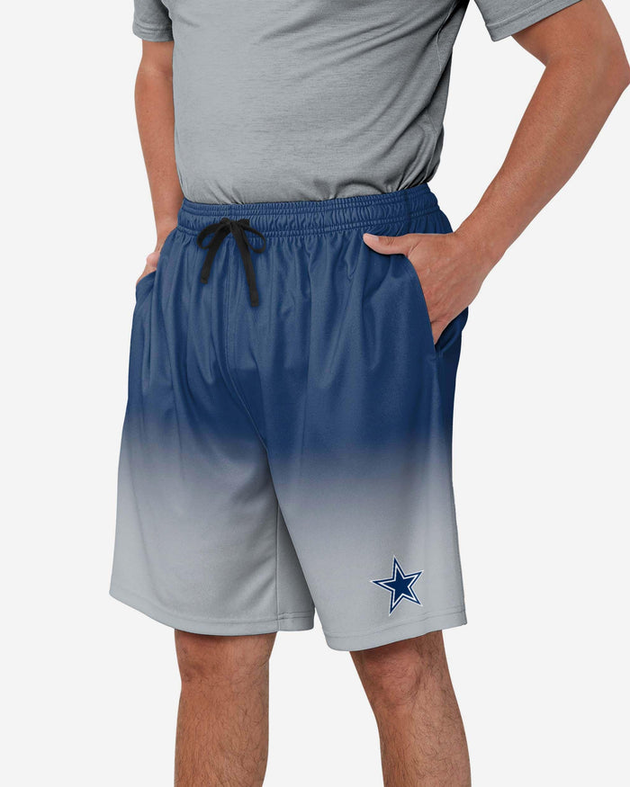 Dallas Cowboys Game Ready Gradient Training Shorts FOCO S - FOCO.com