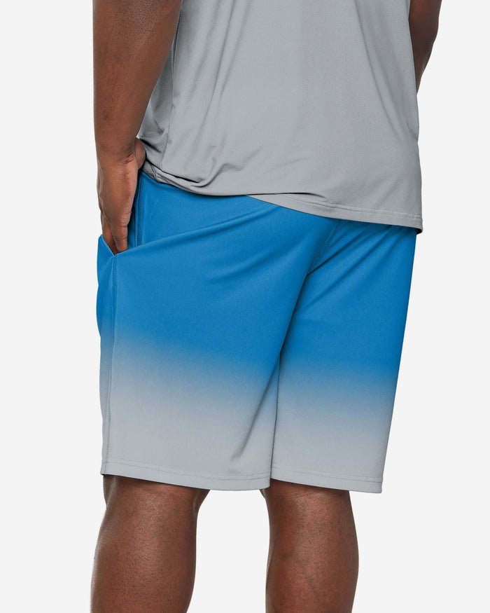 Detroit Lions Game Ready Gradient Training Shorts FOCO - FOCO.com