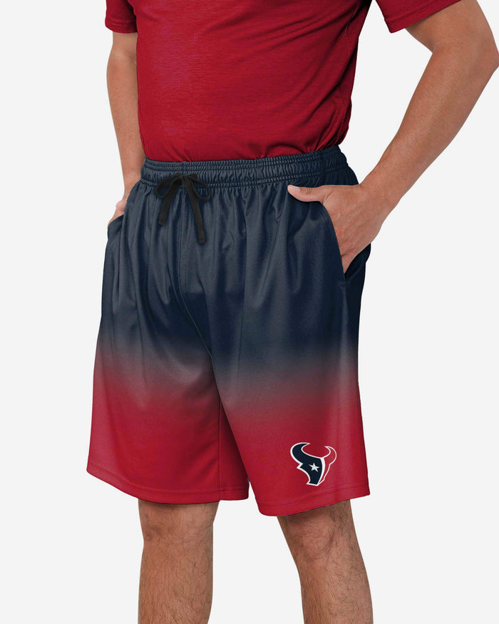 Houston Texans Game Ready Gradient Training Shorts FOCO S - FOCO.com