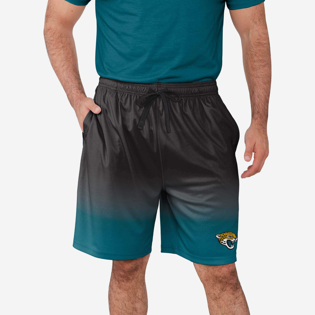 Jacksonville Jaguars Game Ready Gradient Training Shorts FOCO S - FOCO.com