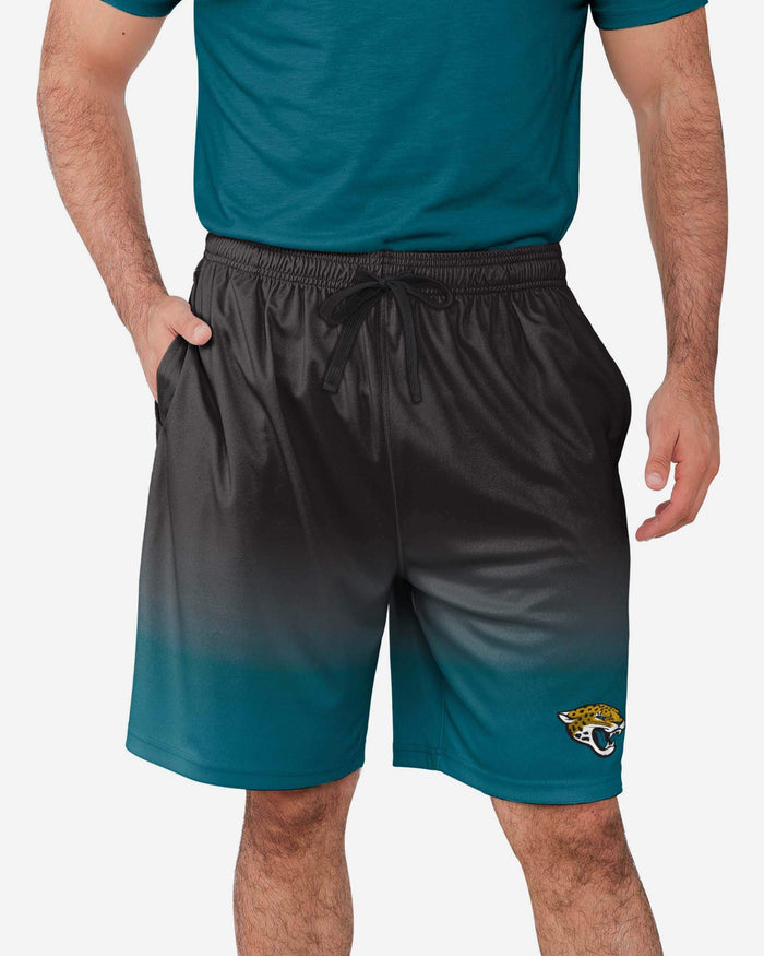 Jacksonville Jaguars Game Ready Gradient Training Shorts FOCO S - FOCO.com