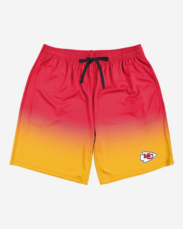 Kansas City Chiefs Game Ready Gradient Training Shorts FOCO - FOCO.com