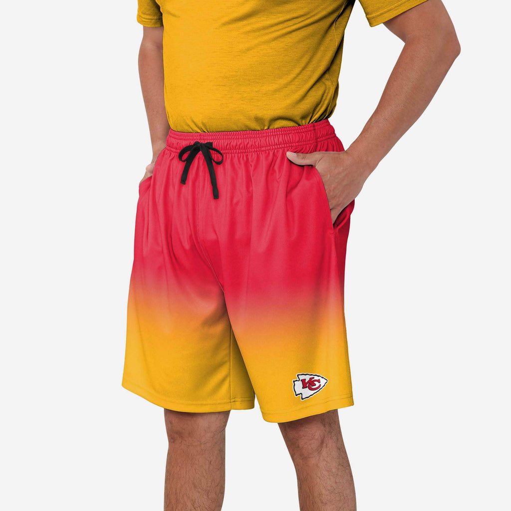 Kansas City Chiefs Game Ready Gradient Training Shorts FOCO S - FOCO.com