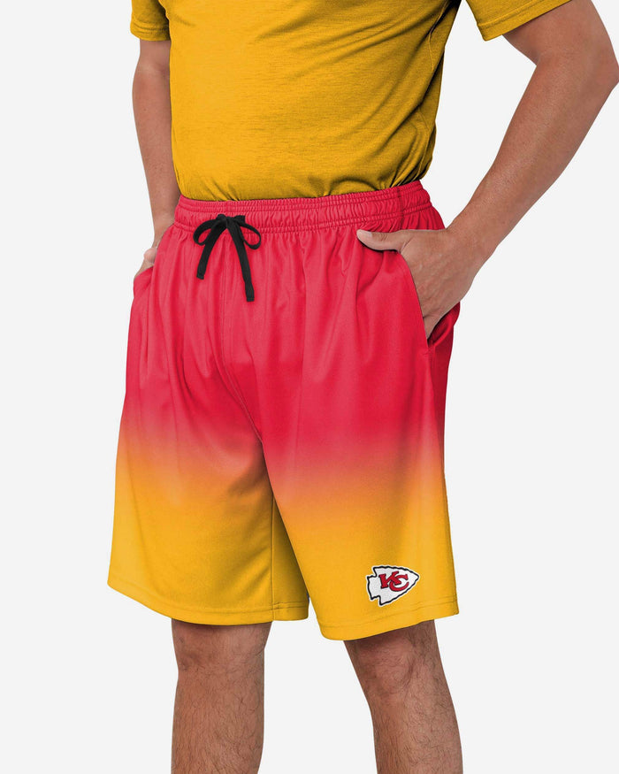 Kansas City Chiefs Game Ready Gradient Training Shorts FOCO S - FOCO.com