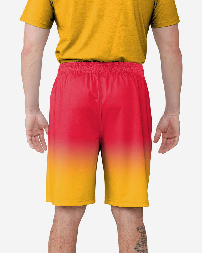 Kansas City Chiefs Game Ready Gradient Training Shorts FOCO - FOCO.com