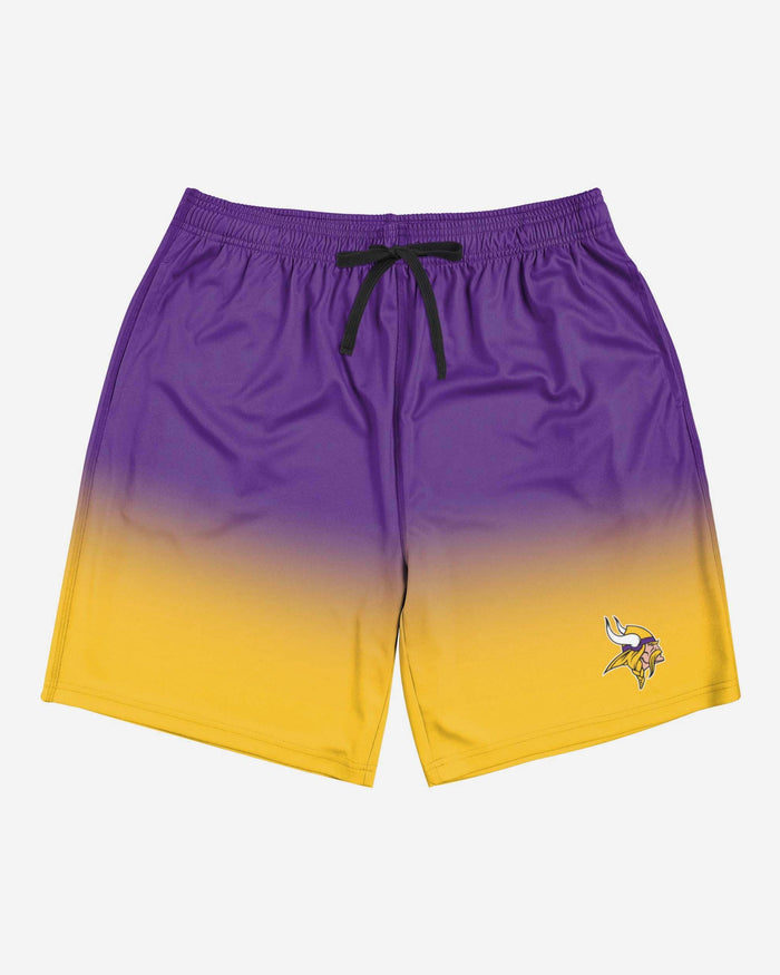 Minnesota Vikings Game Ready Gradient Training Shorts FOCO - FOCO.com