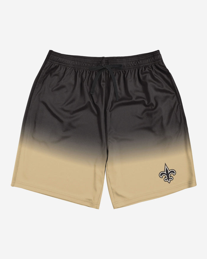 New Orleans Saints Game Ready Gradient Training Shorts FOCO - FOCO.com