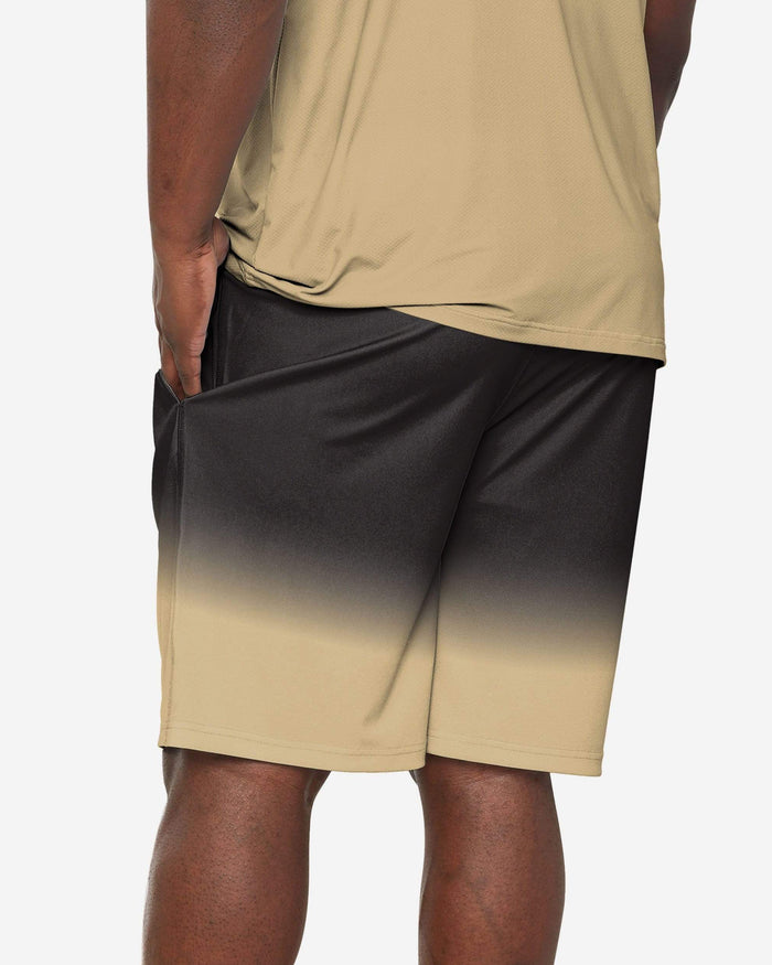 New Orleans Saints Game Ready Gradient Training Shorts FOCO - FOCO.com