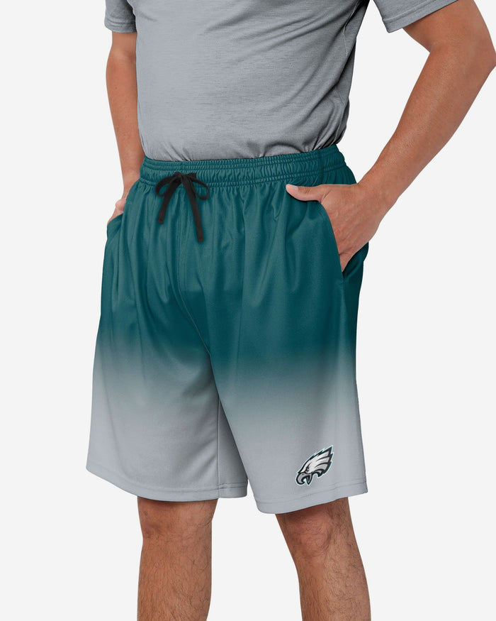 Philadelphia Eagles Game Ready Gradient Training Shorts FOCO S - FOCO.com