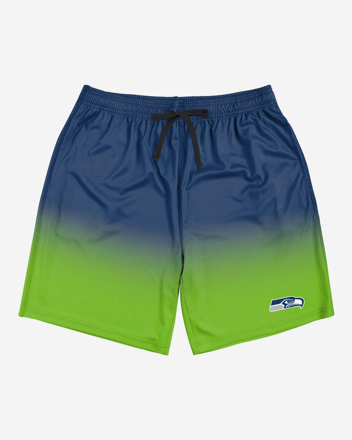 Seattle Seahawks Game Ready Gradient Training Shorts FOCO - FOCO.com