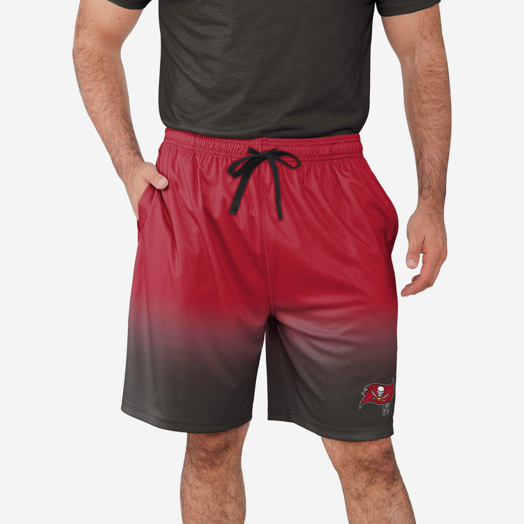 Tampa Bay Buccaneers Game Ready Gradient Training Shorts FOCO S - FOCO.com