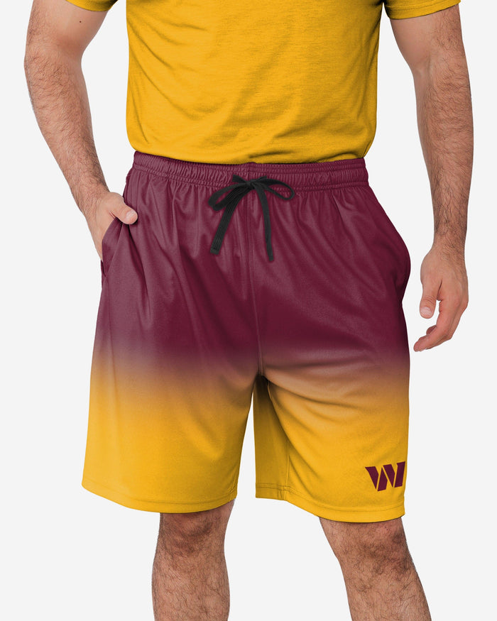 Washington Commanders Game Ready Gradient Training Shorts FOCO S - FOCO.com