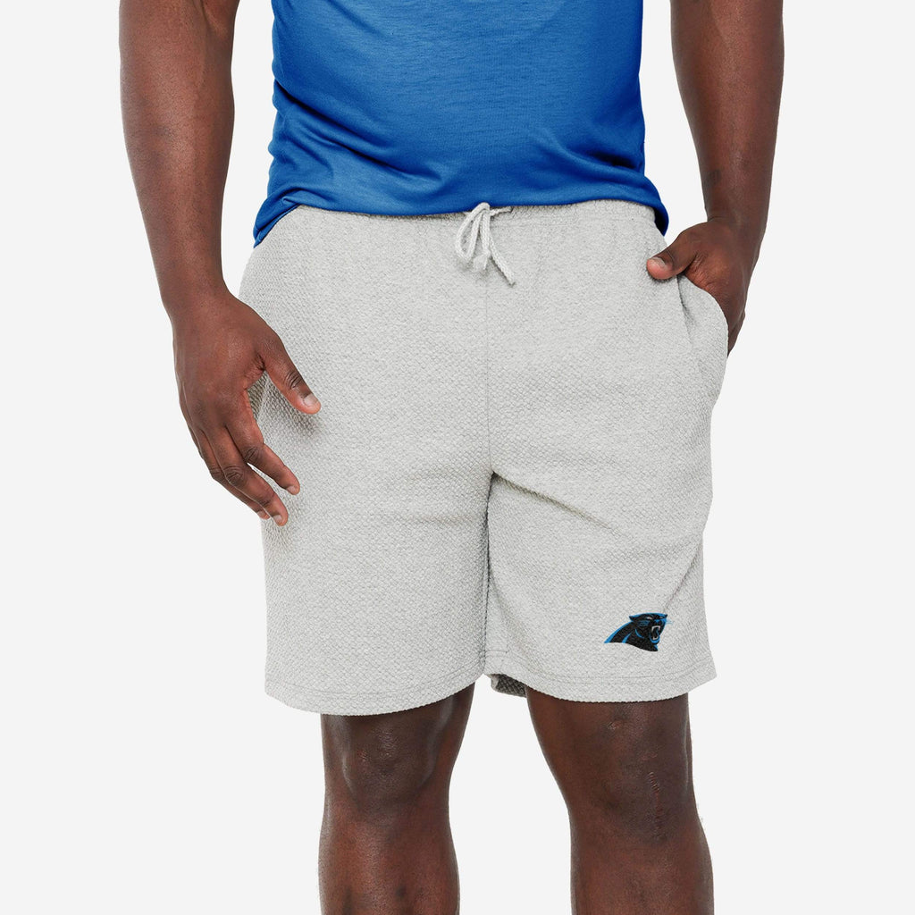 Carolina Panthers Gray Woven Shorts FOCO S - FOCO.com