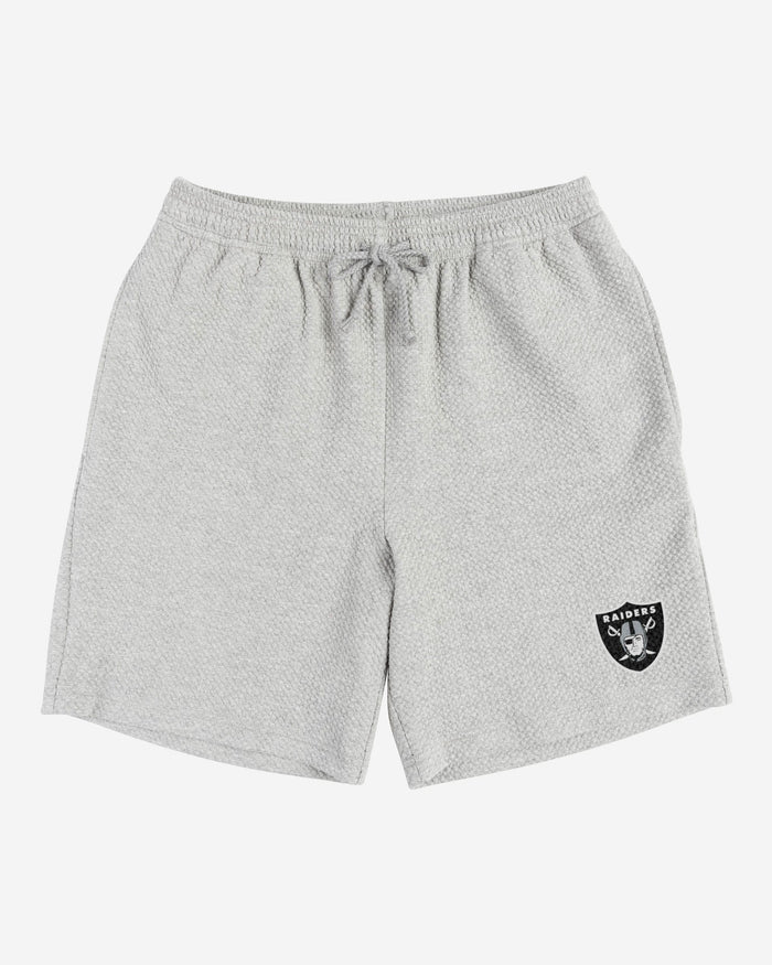 Las Vegas Raiders Gray Woven Shorts FOCO - FOCO.com