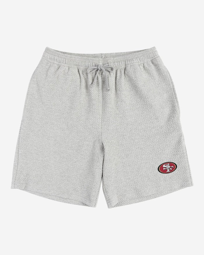 San Francisco 49ers Gray Woven Shorts FOCO - FOCO.com