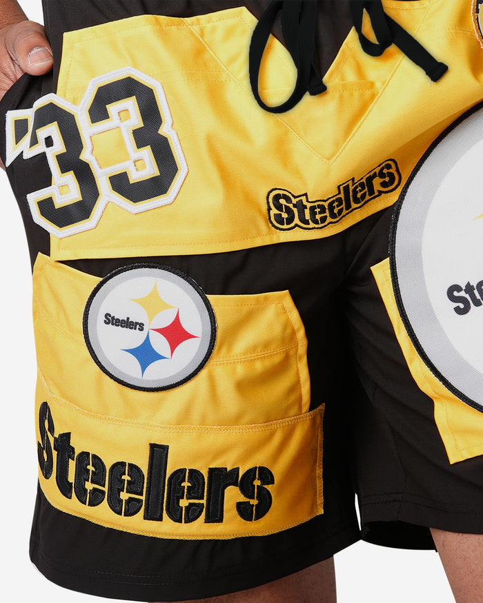 Pittsburgh Steelers Ultimate Uniform Shorts FOCO - FOCO.com