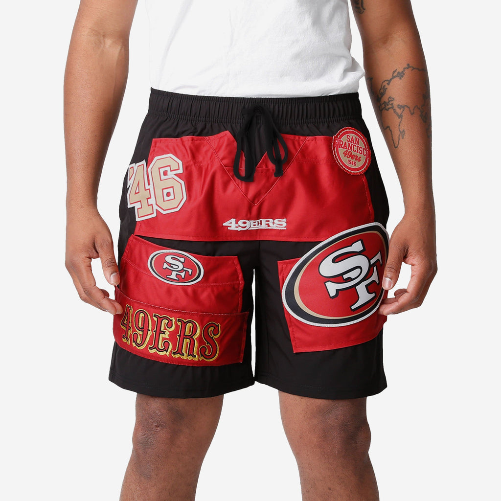 San Francisco 49ers Ultimate Uniform Shorts FOCO S - FOCO.com