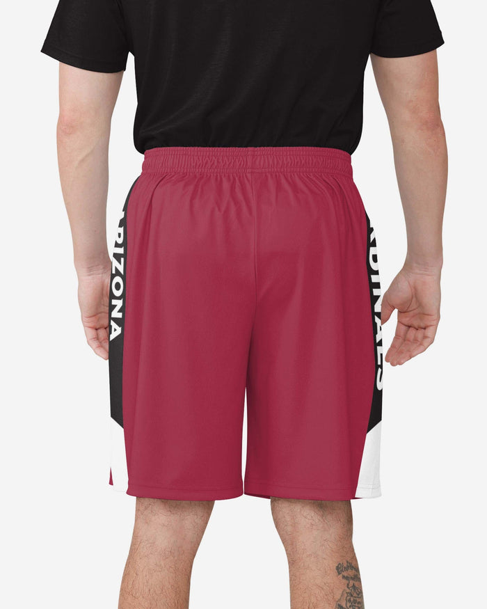 Arizona Cardinals Side Stripe Training Shorts FOCO - FOCO.com