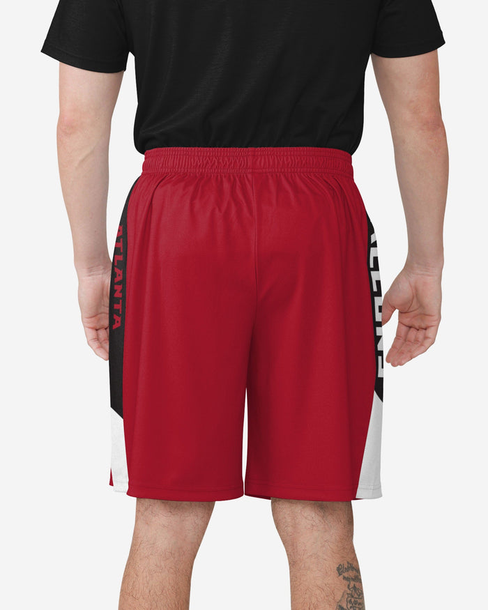 Atlanta Falcons Side Stripe Training Shorts FOCO - FOCO.com